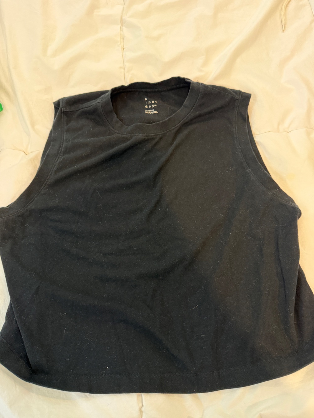 Classic Black Muscle Tank Top